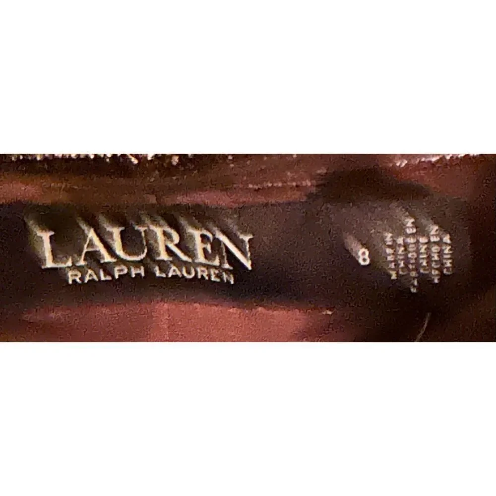 Lauren Ralph Lauren Metallic Off The Shoulder Gown NWT Size 8
